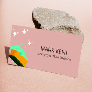 Carte De Visite Analyse Des Services De Nettoyage Pour Connecter B