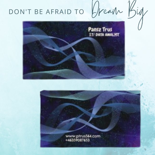 Carte De Visite Analyste de données IT d'art moderne (Créateur téléchargé)