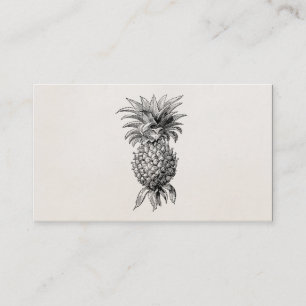 Carte De Visite Ananas vintages d'illustration d'ananas de 1800s