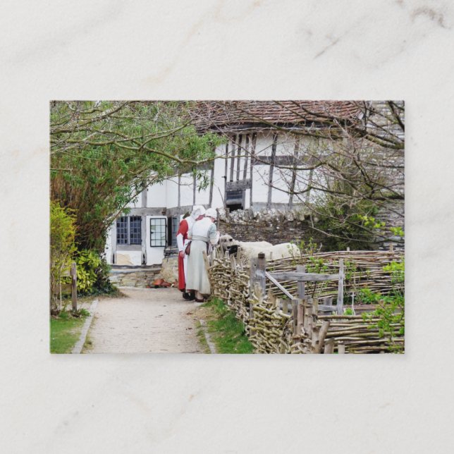 CARTE DE VISITE ANCIENNE ANGLETERRE (Devant)