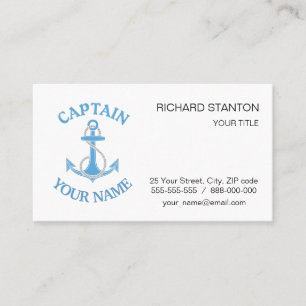 Carte De Visite Ancre