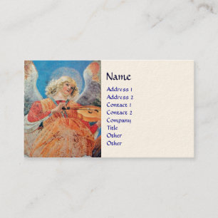 CARTE DE VISITE ANGE DE NOËL