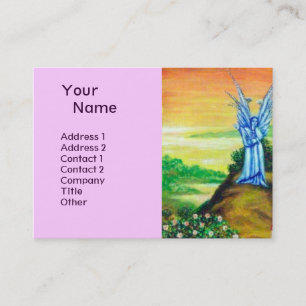 CARTE DE VISITE ANGEL À DOUBLE LUMIÈRE