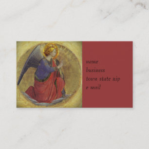 Carte De Visite Angel en or