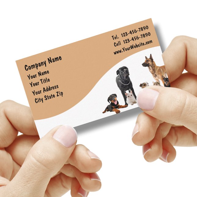 Carte de visite animal (Créateur téléchargé)