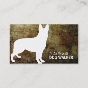Carte De Visite Animal familier Realated de berger allemand