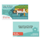 Animaux assis Soin animal drôle Chien et chat sur 