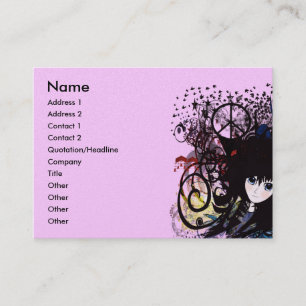 Carte De Visite Anime Girls -