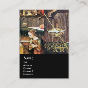 Carte De Visite Annunciation ,Saint Emidius and an OVNI