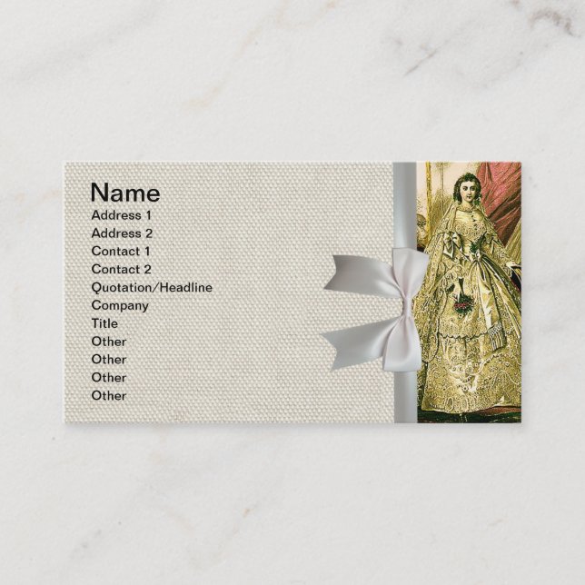Carte De Visite Antique Mariage (Devant)