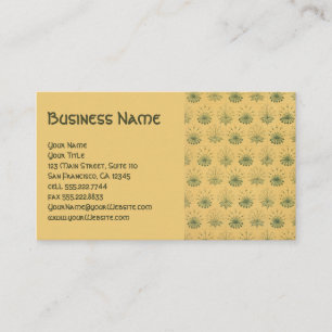 Carte De Visite Antique Victorienne William Morris Fleurs Floral