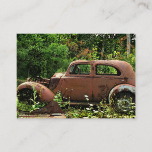 Carte De Visite Antique voiture ATC