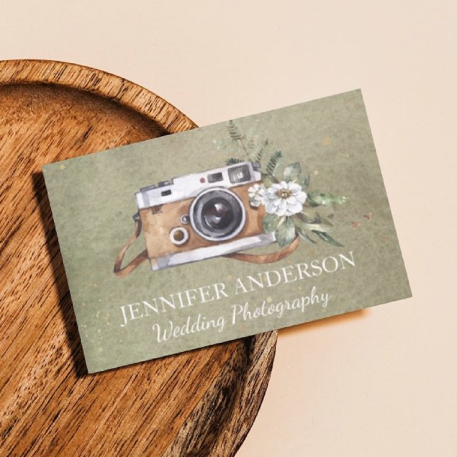 Carte De Visite Appareil photo (Créateur téléchargé)