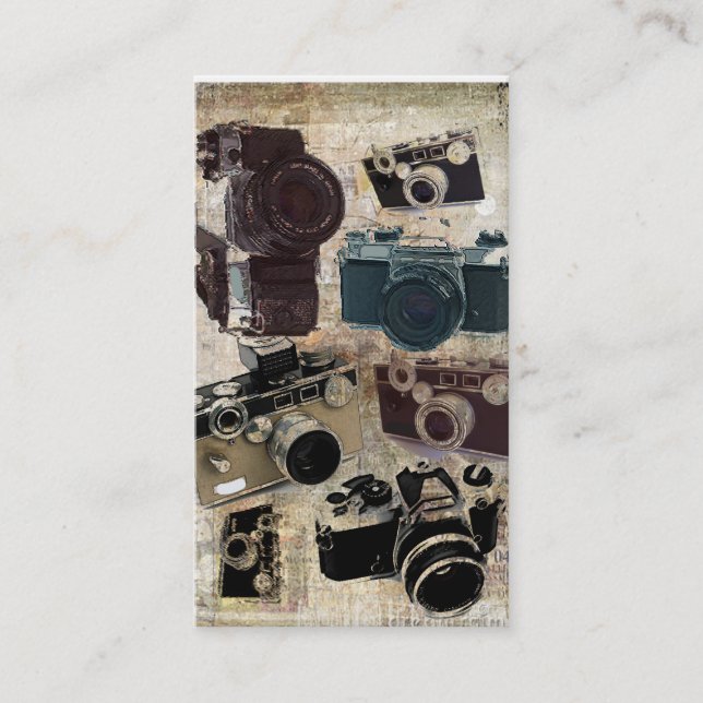 Carte De Visite appareil-photo affligé de photographie de (Devant)