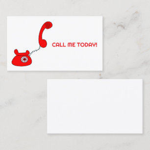 Carte De Visite Appelle-moi aujourd'hui !