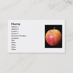 Carte de visite Apple