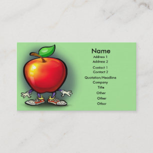 Carte De Visite Apple cardent