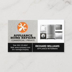 Carte De Visite Appliances   Outils matériels   Handyman