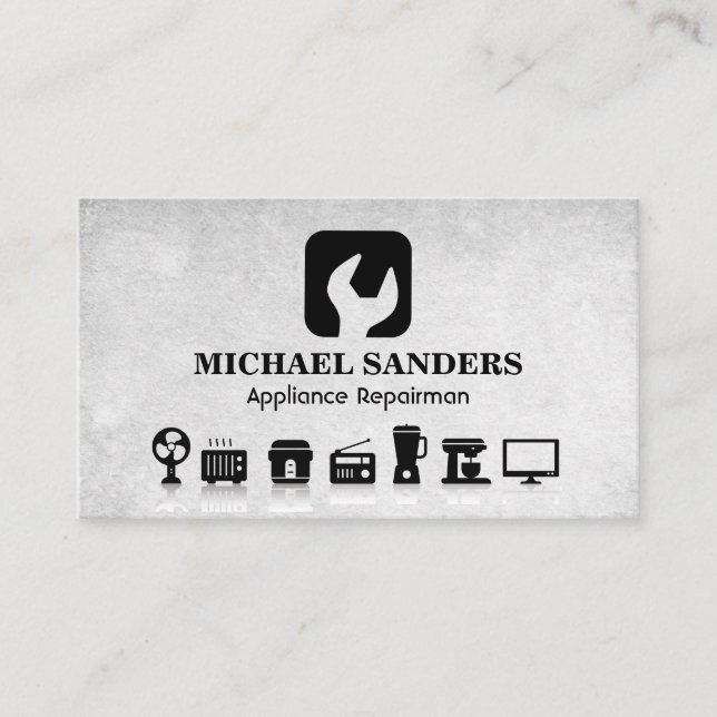 Carte De Visite Appliances | Réparation (Devant)