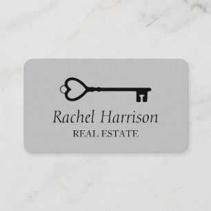 Carte De Visite Appréciation du concepteur de l'immobilier à clé v