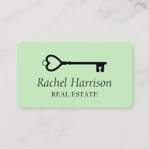 Carte De Visite Appréciation du concepteur d'intérieur de clés 