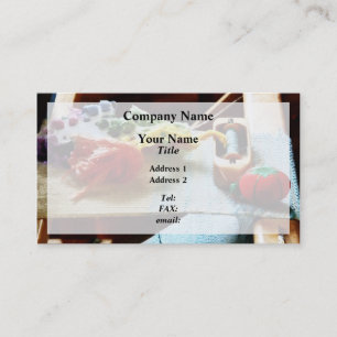 Carte De Visite Approvisionnements de broderie