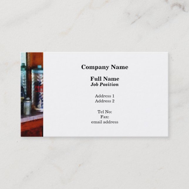 Carte De Visite Approvisionnements de coiffeur (Devant)