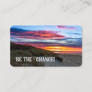 Carte De Visite Aptitude de vie positive motivation citation coach
