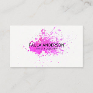 Carte De Visite Aquarelle