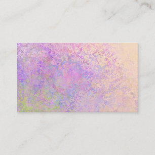Carte De Visite Aquarelle blanche