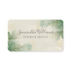 Aquarelle botanique tropicale Monstère