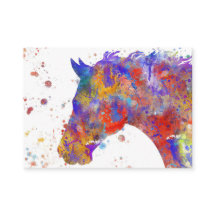 Aquarelle du cheval