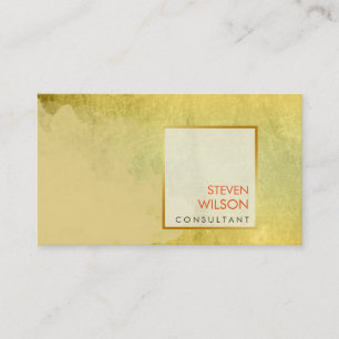 Carte De Visite Aquarelle moderne Elégant Artiste Professionnel