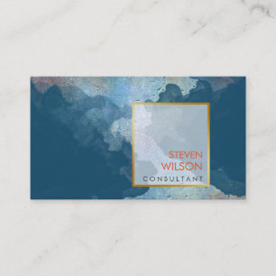 Carte De Visite Aquarelle moderne Elégant Artiste Professionnel