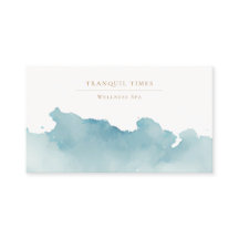 Aquarelle Moderne Minimaliste Aqua Spa