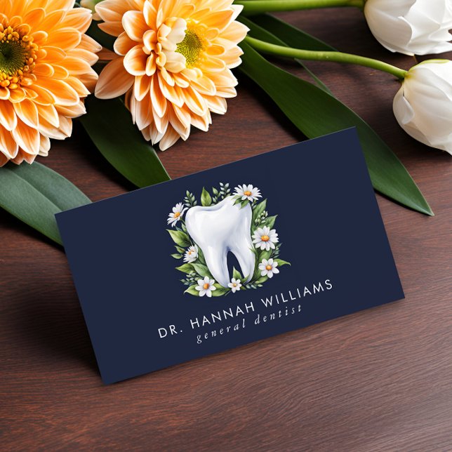 Carte De Visite Aquarelle orthodontiste dentaire moderne Code QR (Créateur téléchargé)