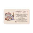 Aquarelle rustique QR Code Boulangerie