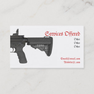 carte de visite Ar-15 de 1/2 1/2