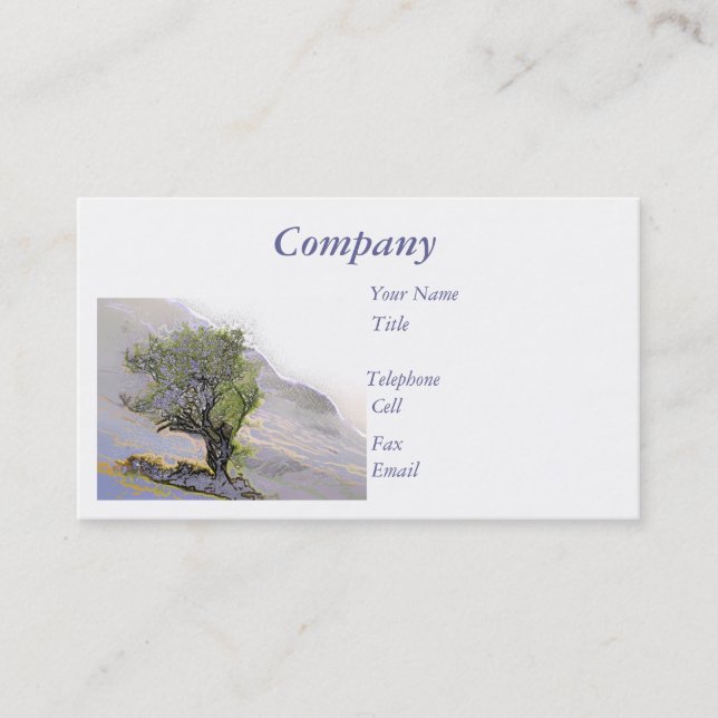 CARTE DE VISITE ARBRE (Devant)