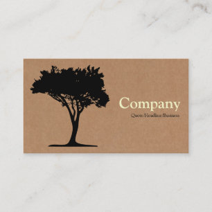 Carte De Visite Arbre 05 - Boîte en carton