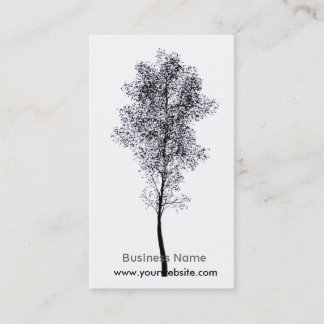 Carte De Visite Arbre artistique