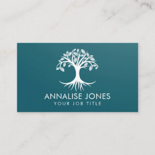 Carte De Visite Arbre blanc de vie