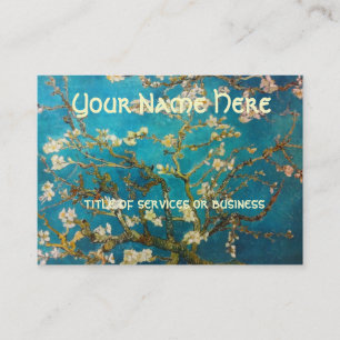 Carte De Visite Arbre d'amande de floraison de Van Gogh
