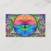 Arbre de la vie apaisant dans des couleurs