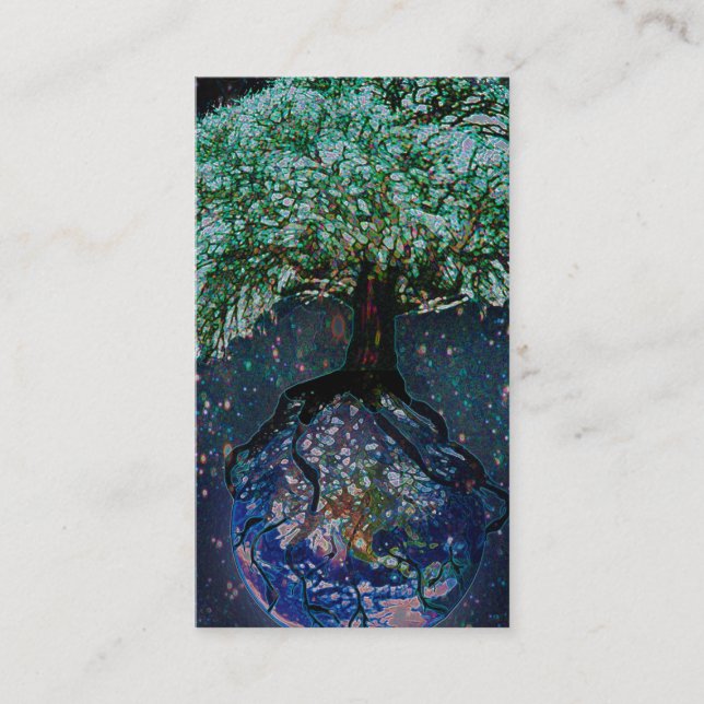 Carte De Visite Arbre de la vie par Amelia Carrie (Devant)