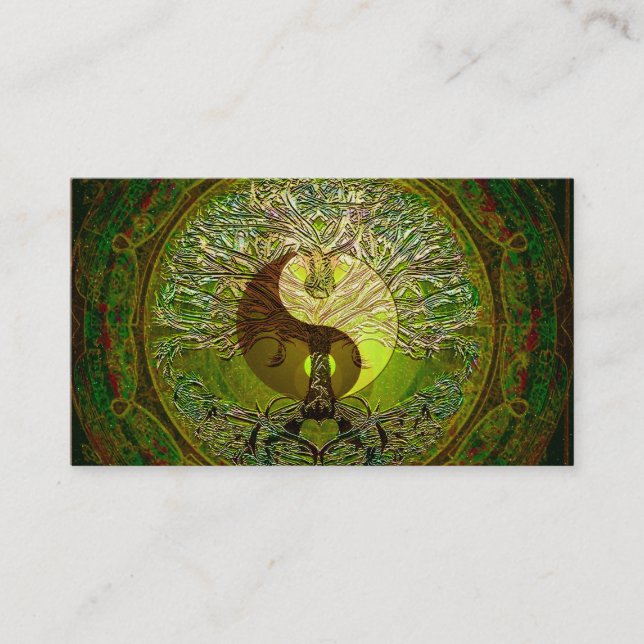Carte De Visite Arbre de la vie par Amelia Carrie (Devant)