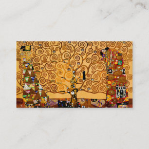 Carte De Visite Arbre de la vie par des beaux-arts de Gustav Klimt