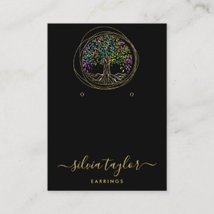 Carte De Visite Arbre de vie Arbre spirituel Organique
