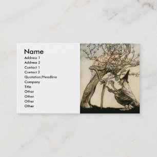 Carte De Visite Arbre d'O du mien