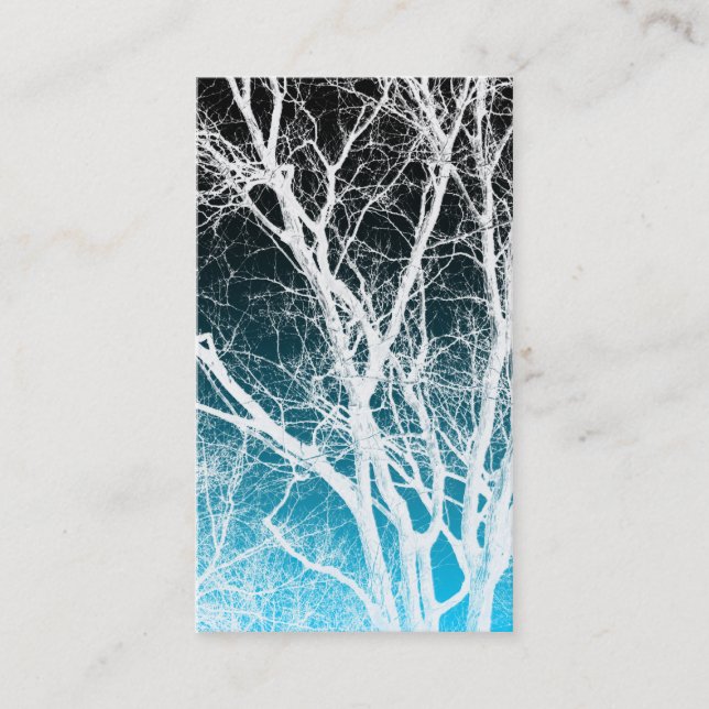Carte De Visite arbre fantôme (Devant)